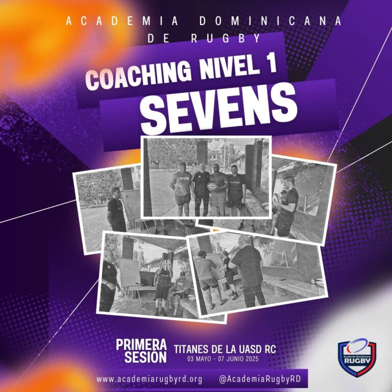 Curso Coaching Nivel 1 – Modalidad Sevens – Titanes de la UASD RC